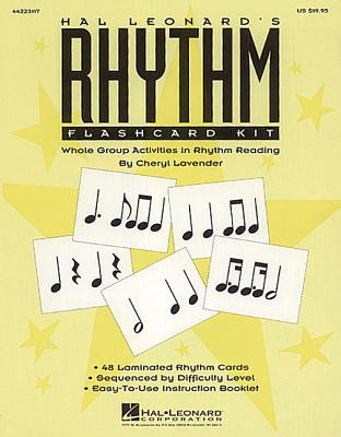 Libro Hal Leonard's Rhythm Flashcard Kit - Lavender, Cheryl