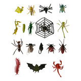 Juguetes De Animales Insectos 17 Figuras S