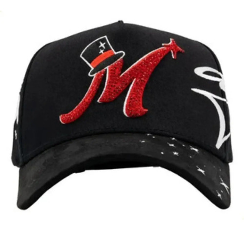 Gorra Barbas Mz Sombreros Cromo Oro Rosa 24 K Broche | Meses sin interés
