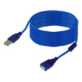 Extension Usb Macho Hembra 5m Xbox Pc Laptop Impresora Envio