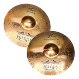 Hi Hat 14'' Harpy H Series B8 - Pratos De Chimbal De 14 Pol