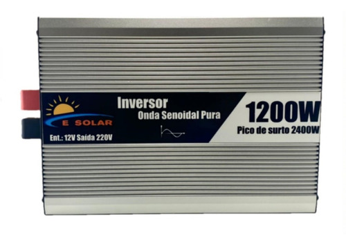 Inversor Onda Senoidal Pura 1000w/1200w 12v 220v Off Grid