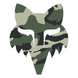 Sticker Camo Fox