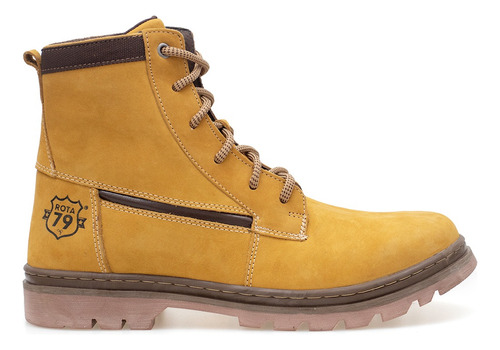 Coturno Bota Casual Couro Legitimo Conforto + Brind