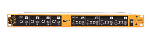 Radial Jx44 V2 Controlador De Guitarra Y Amplificador 4x4 D.