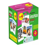 Kit Filme Para Instax Mini Fujifilm - Pack Com 40 Unidades