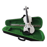 Violin  Blanco 4/4 Con Estuche, Arco Y Brea. Envío Gratis