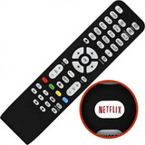 Controle Remoto Compatível Tv Aoc Tecla Netflix Nfe