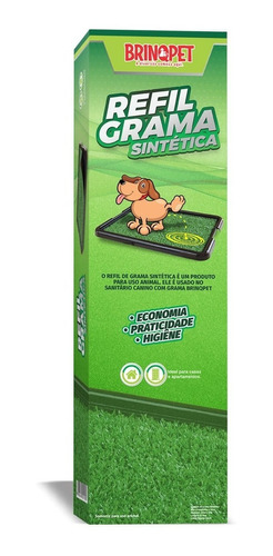 Refil De Grama Sintética Para Sanitário Animal - Pet