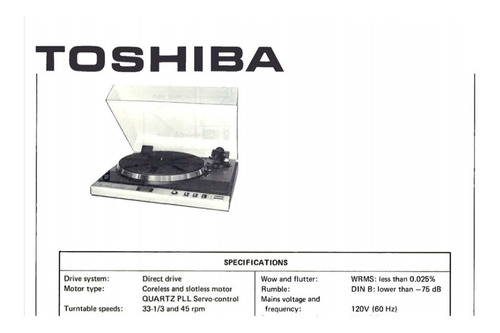 Toshiba Dd Ddq-202 Manual De Serviços E Esquemas Toca Discos