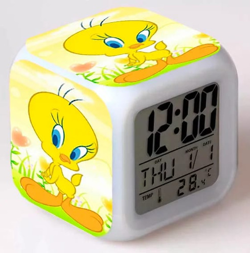 Reloj Despertador Piolin, Looney Tunes