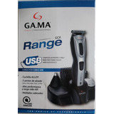 Maquina Cortar Pelo Y Barba Gama Gcx Range Inalambrica  