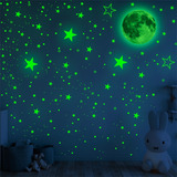 Decoração De Quarto Infantil Luminosa Stars Moon