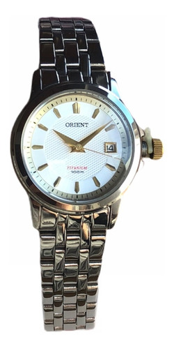 Reloj Orient Dama Csz3r003w0 Titanium Calendario A. Oficial
