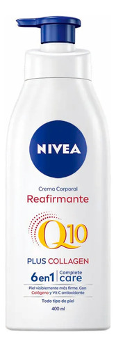 Crema Corporal Reafirmante Nivea Q10 + Colágeno 400ml/405g