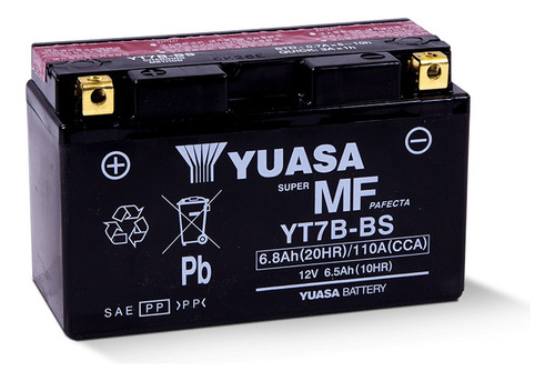 Bateria Yuasa Yt7b-bs  Ducati