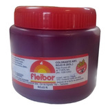 Colorante En Pasta Fleibor Rojo R X Pote 250gr