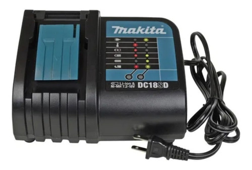 Carregador Bateria 14.4v-18v Dc18sd Makita 197934-7 Bivolt