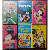 Fita Vhs Walt Disney Mickey Pateta Pluto Lote Com 6 Fitas