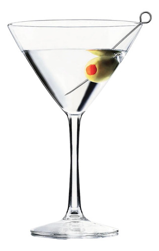 Set De 12 Copas Martini 270ml Cristar