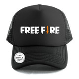 Gorra Trucker  Freefire Para Niño