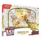 Cartas Pokémon Zapdos Ex Tcg Scarlett & Violet