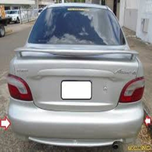 Parachoque Trasero Hyundai Accent Y Brisa  98/06 Foto 5