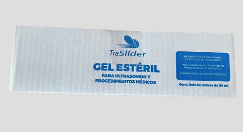 Gel Para Ultrasonido O Procedimientos Esteril Con 48 Sobres 