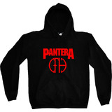 Buzo Hoodie Pantera Rock Metal Estampado Tv Urbanoz