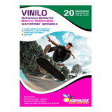 Vinilo Sublimable Adhesivo Blanco A4/20 Hojas