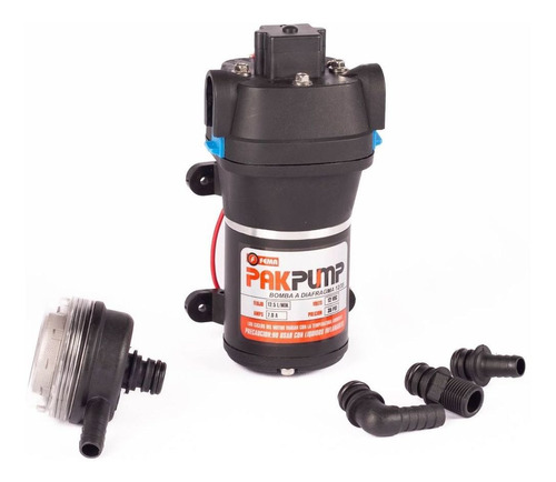 Electrobomba Fema 12v. Presuriza P/agua Fl35 12,5l/m