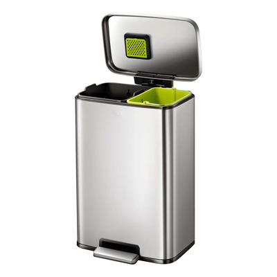 Bote De Basura EKO Madison 25 L + 20 L Acero Inoxidable Doble Compartimento | Meses sin interés