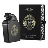 Tiger Oud For Men Chic 'n Glam Luxe Edition Eau De Toilette 100ml New Brand França Perfume Importado Masculino Novo Original Lacrado Na Caixa 