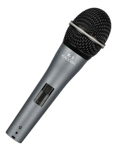 Microfone Dinâmico Para Vocal Com Cachimbo Nota Kadosh K-3