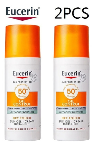 Protector Solar Facial Eucerin Oil Control De 50 Ml Sun U, 2