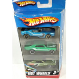 Hot Wheels 3 Pack 68 Chevy Nova Javelin 4 Fast Fish  C27