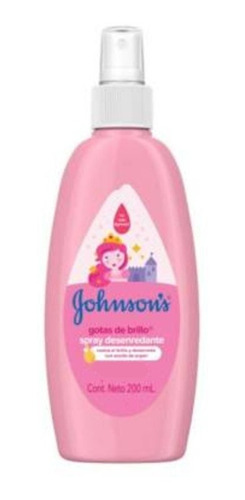 Johnson's Baby Spray Para Peinar Bebe Gotas De Brillo 200ml