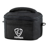 Bolsa Térmica Fitness Lancheira Marmiteira Academia Blk