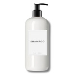 Dispensador P/ Baño Blanco Shampoo Etiqueta 500ml