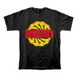 Camiseta Algodón Peinado Con Estampado De Rock Soundgarden