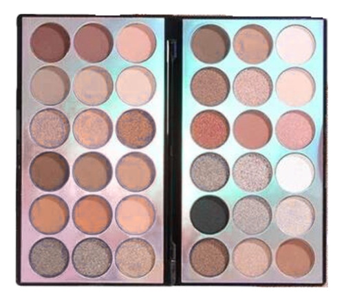 Paleta De Sombras 36 Cores Miss Rose 7001-060n1