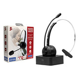 Headset S/ Fio Bateria 20h Bateria Hs-200 Antirruido + Base