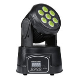 Cabeza Movil Robotico Par 7 Led Rgbw Dmx Fiesta Disco