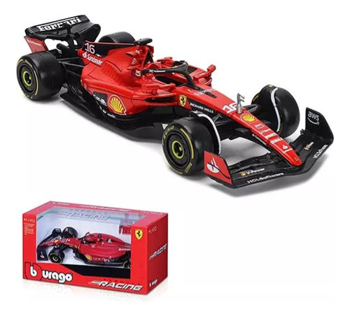 Carrinho Miniatura Ferrari F1 Leclerc Coleção 2023 Original