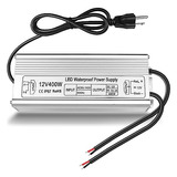 Driver Led Impermeable Ip67 De 400w, Ac 90-140v Dc 12v ...