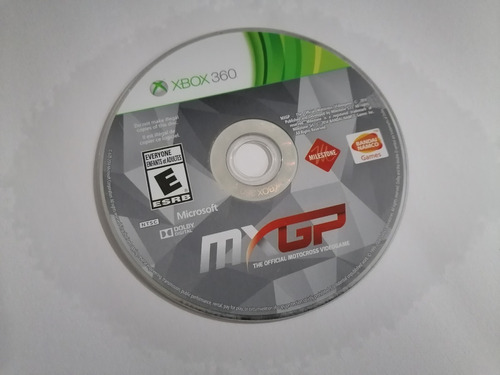 Mxgp The Official Motocross Videogame Xbox 360