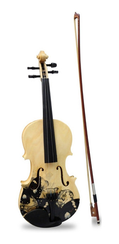 Hausenbag Violin Acustico Sv001-p Flower 4/4 