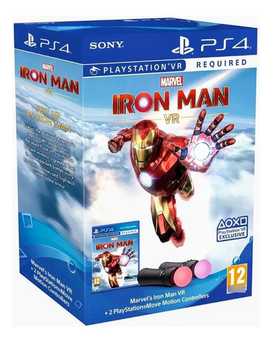 Marvel's Iron Man Vr + Ps Move Twin Pack (ps4/vr)