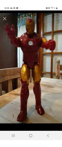 Muñeco Iron Man Original Gigante 30cm De Alto Nuevo