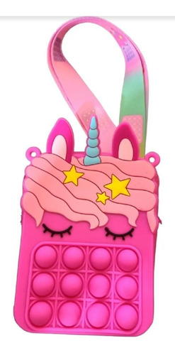 Mini Cartera Popi It Unicornio Para Niña